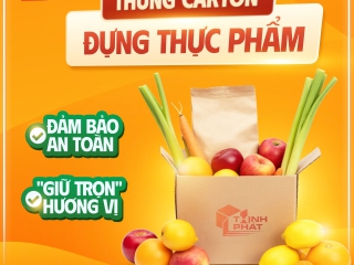 Thùng Carton Cho Ngành Thực Phẩm. Tiêu Chuẩn An Toàn Để Bảo Vệ Sức Khỏe Người Tiêu Dùng
