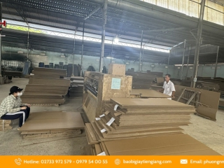 Xưởng sản xuất cung cấp thùng carton theo yêu cầu tại Tiền Giang