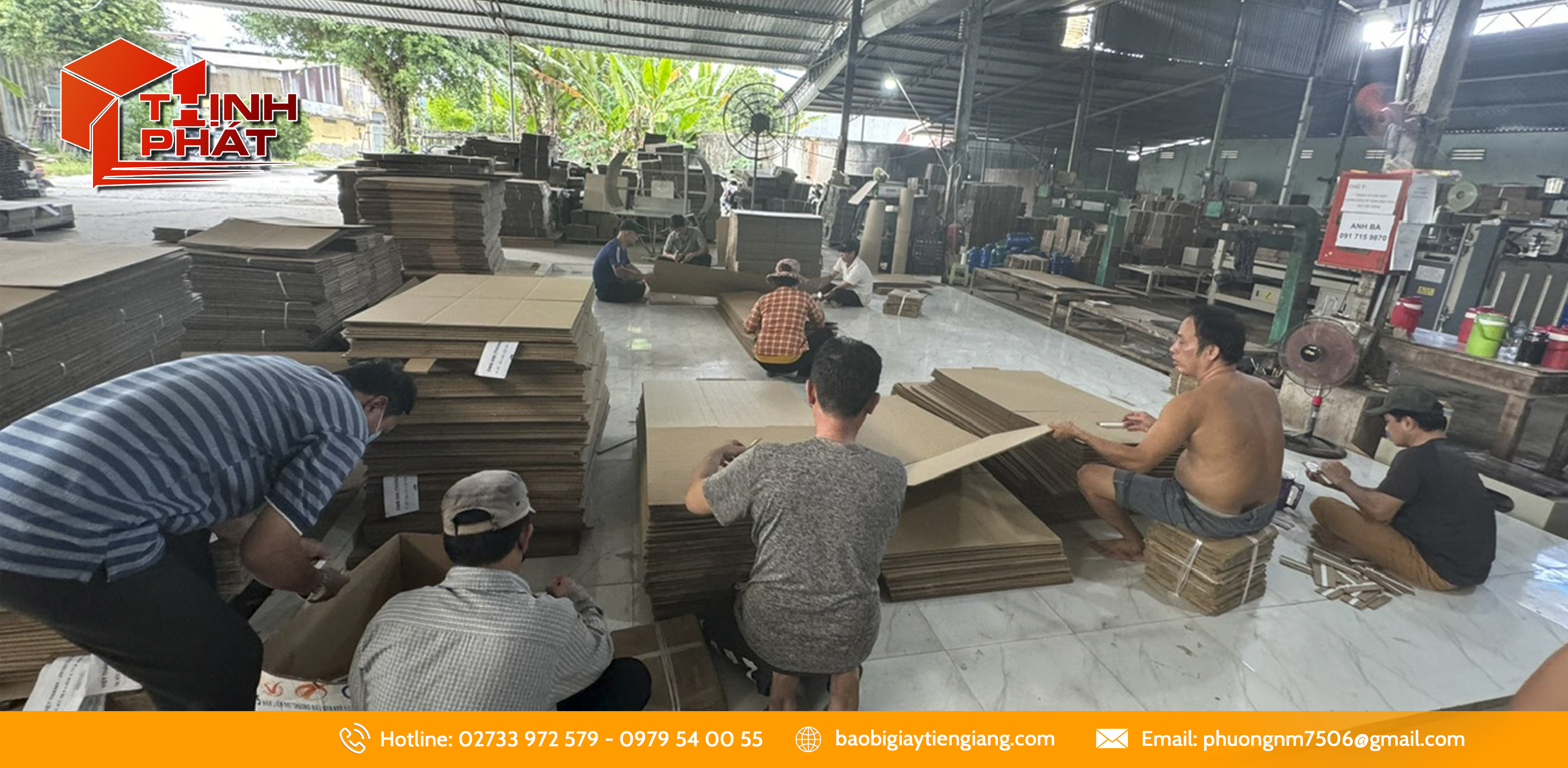 CÔNG TY CỔ PHẦN SẢN XUẤT THƯƠNG MẠI BAO BÌ THỊNH PHÁT