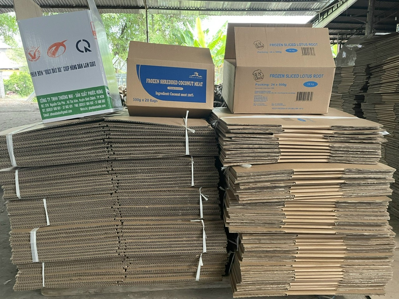 Thùng carton đựng ớt